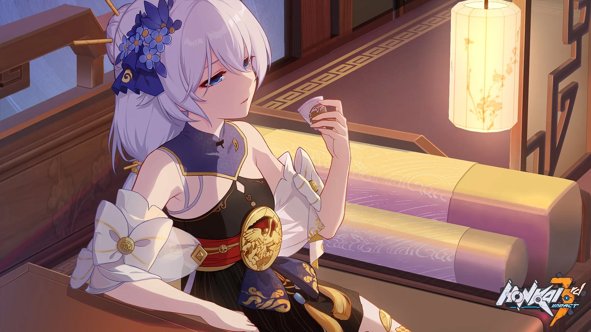 زهور، فتاة كرتونية، ورق جدران حاسوب، ورق جدران 4K