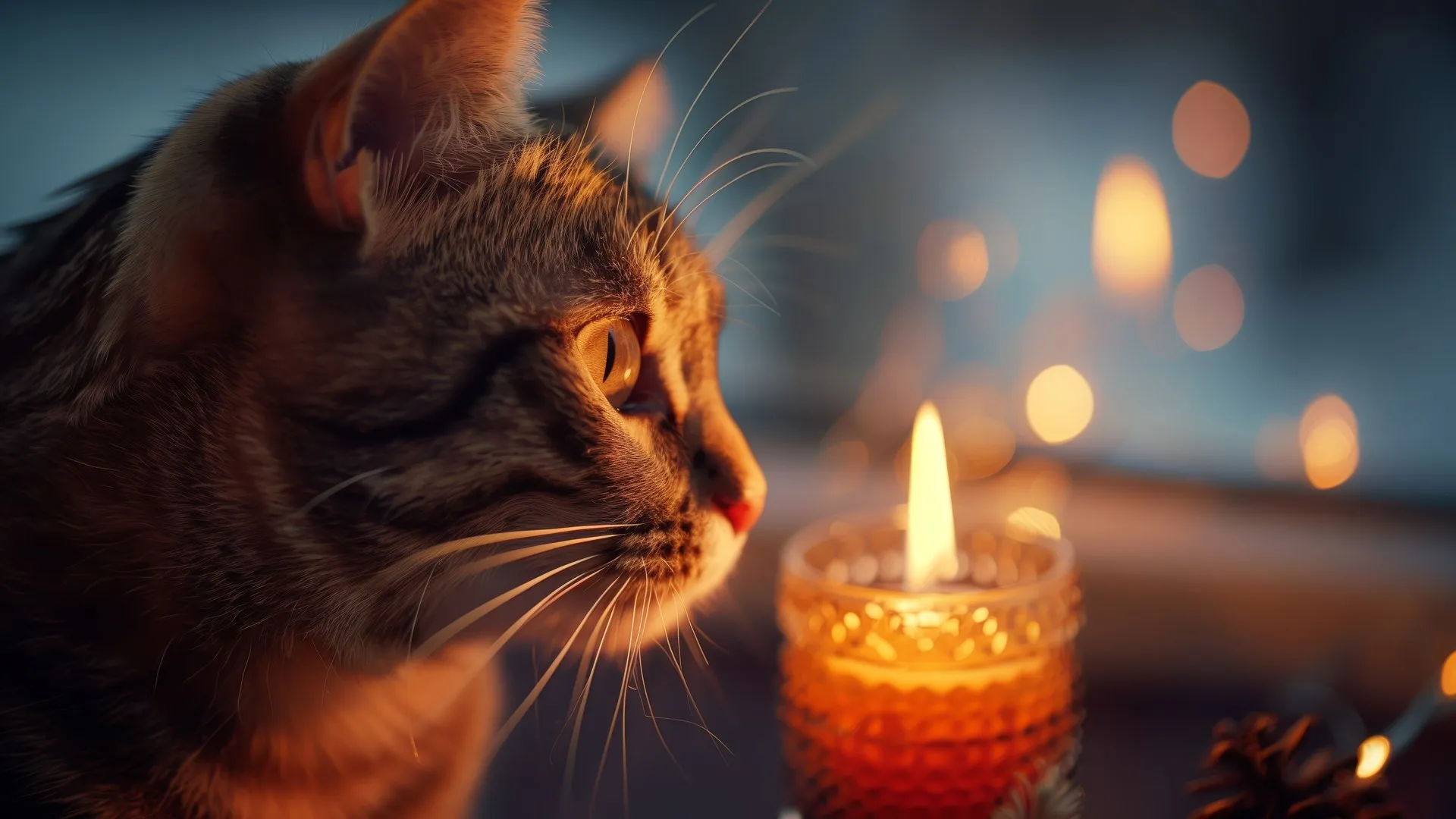 猿蜡烛 散景 电脑壁纸 4K壁纸